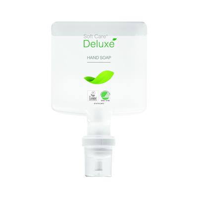 Soft Care Deluxe szappan 4x1.3L - Környezetvédelmi tanúsítvánnyal rendelkező, selymes, ápoló szappan